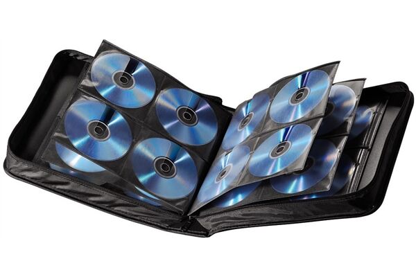 Hama 33834 CD WALLET NYLON 160 Schwarz