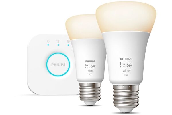 hue White 9.5W A60 E27 2er Starter Set