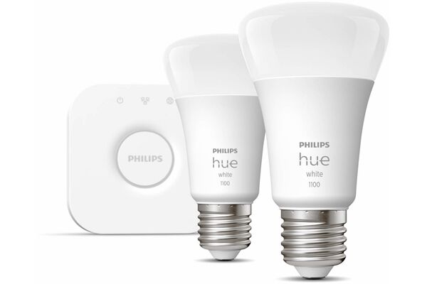 hue White 9.5W A60 E27 2er Starter Set