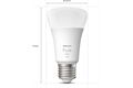 hue White 9.5W A60 E27 2er Set B-Ware