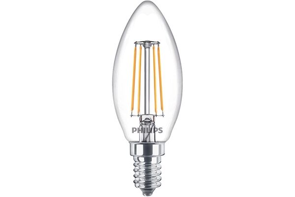 Philips LEDClassic 40W B35 E14 WW CL ND 2er