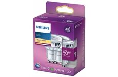 Philips LEDClassic 50W GU10 WW 36D ND 2er