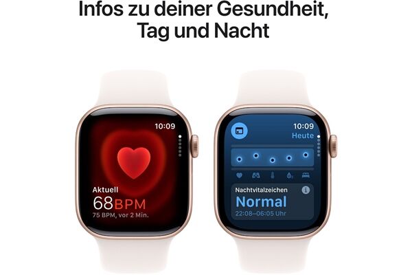 Apple Watch Series 10 (42mm) GPS (Armband S/M)