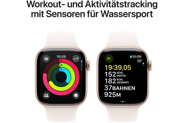 Apple Watch Series 10 (42mm) GPS (Armband S/M)
