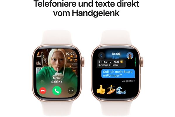 Apple Watch Series 10 (42mm) GPS (Armband S/M)