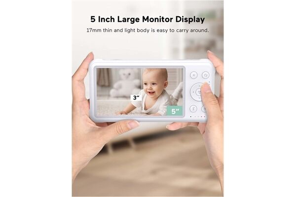 Momcozy Video Baby Monitor (5")