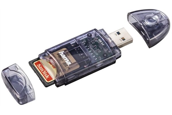 Hama USB-3.0-Kartenleser SD/micro SD