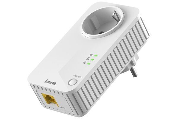 Hama Socket Powerline 600 Mbps