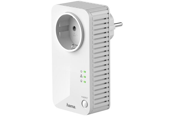 Hama Socket Powerline 600 Mbps