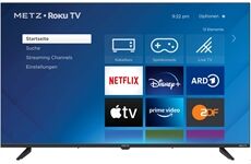 METZ blue 32MTE3021Z Roku TV (schwarz)