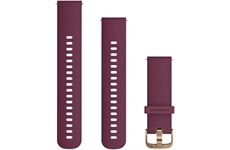 Garmin Schnellwechsel-Armband Silikon (lila/gold)