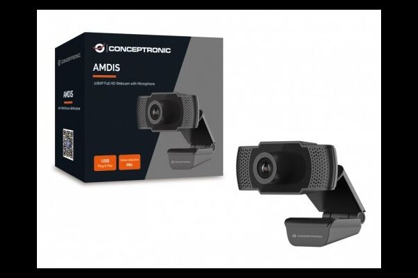 Conceptronic Webcam AMDIS 1080P Full HD