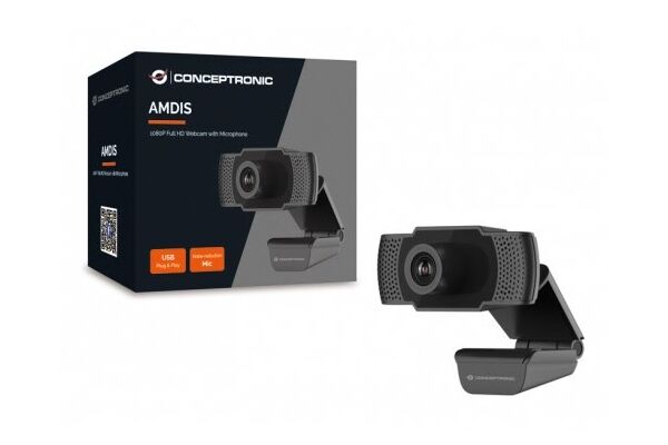 Conceptronic Webcam AMDIS 1080P Full HD