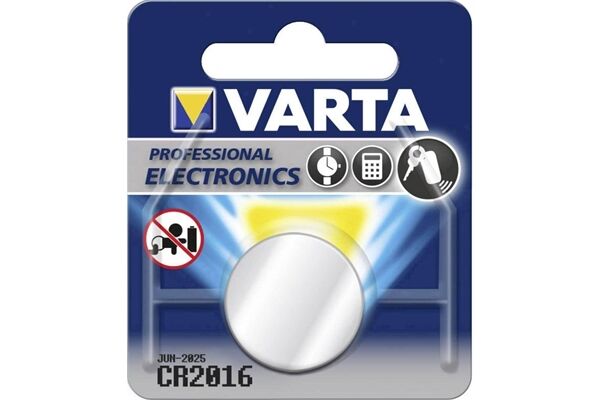 Varta CR 2016 Electronics