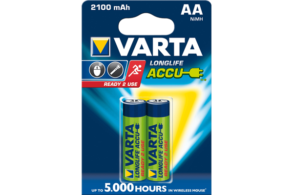 Varta 56706 Recharge Accu Power Mignon 2100 mA grün