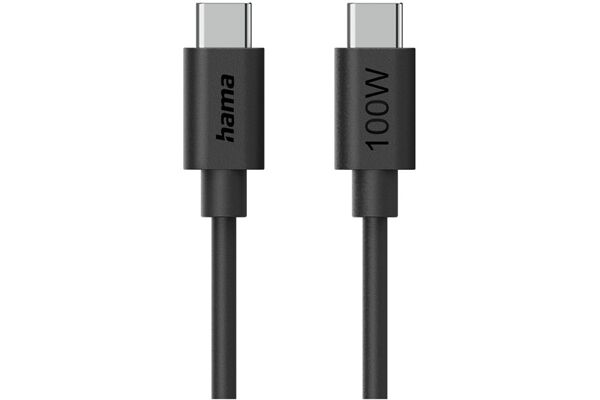 Hama USB-C > USB-C Kabel 100W (1,2m)