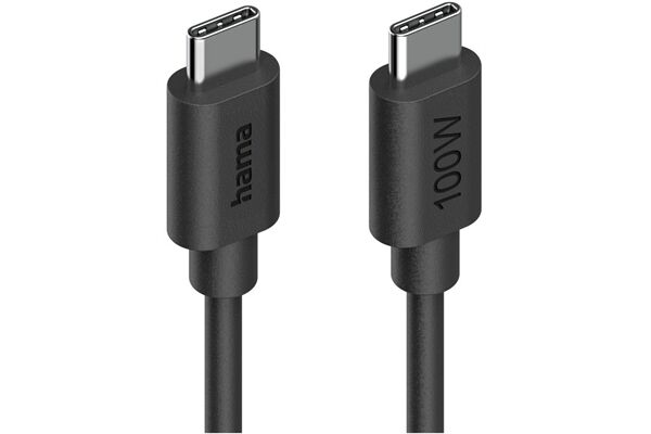 Hama USB-C > USB-C Kabel 100W (1,2m)