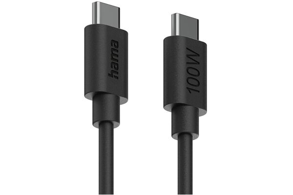 Hama USB-C > USB-C Kabel 100W (1,2m)