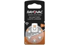 Varta 13 Hörgeräte Batterie 6er Blister / Rayo