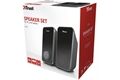 Trust Arys 2.0 Speaker Set Schwarz