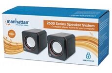 Manhattan 2600 Lautsprechersystem (schwarz)