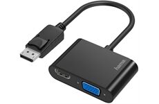 Hama Video-Adapter 2in1 DP-Stecker>VGA/HDMI-Buchse