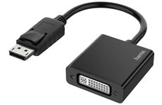 Hama Video-Adapter DisplayPort-Stecker>DVI-Buchse