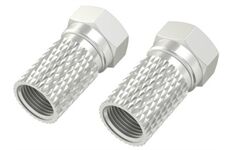 Hama F-Stecker (5,8mm) (2 Stk.)
