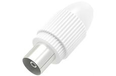 Hama Koax Antennen-Kupplung (weiss)