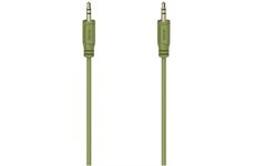 Hama Audio-Kabel Flexi-Slim (0,75m) (grün)
