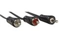 Hama Stereo Audio-Kabel (0,75m)