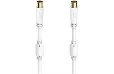 Hama Antennen-Kabel 100 dB (7,5m). (weiss)