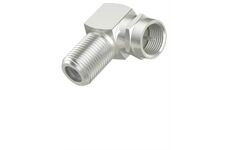 Hama SAT-Adapter silber F-Stecker>F-Kupplung (silber)