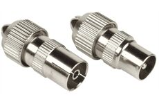 Hama Koax-Set Stecker/Kupplung