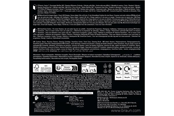 Braun 72-C7200cc Series 7