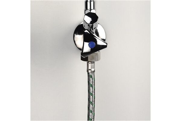 Xavax 111890 Panzer-Zulaufschlauch-Verl., 1m