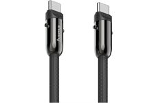 Hama 2in1 USB-C-Kabel/Handyband (1,2m) (schwarz)