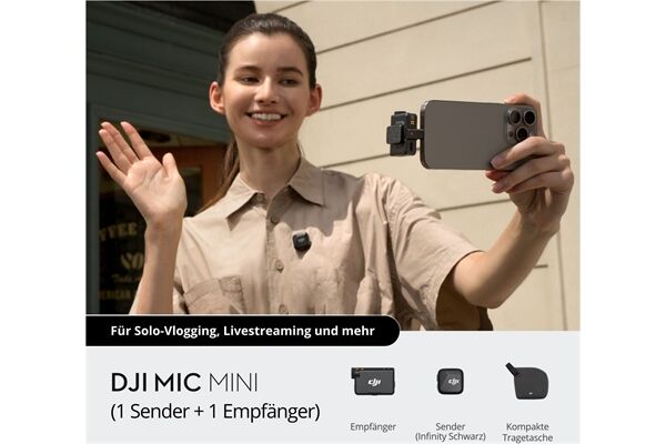 DJI Mic Mini (1 Sender + 1 Empfänger)
