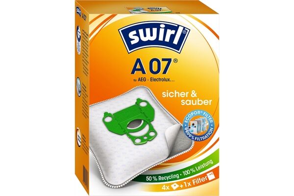 Swirl A 07 MP Plus AirSpace Staubsaugerbeutel