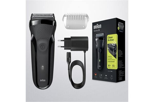 Braun 300s Series 3 Schwarz