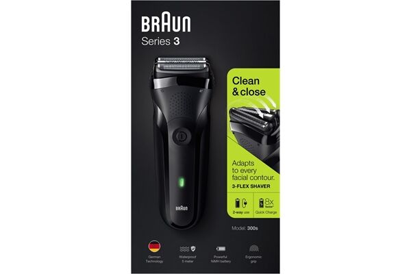 Braun Personal Care 300s Series 3 Schwarz B-Ware