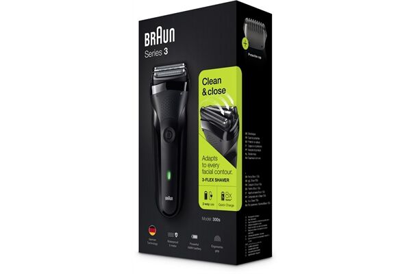 Braun Personal Care 300s Series 3 Schwarz B-Ware