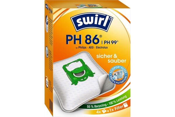 Swirl PH 86 MicroPor Power Filter 4 Stück