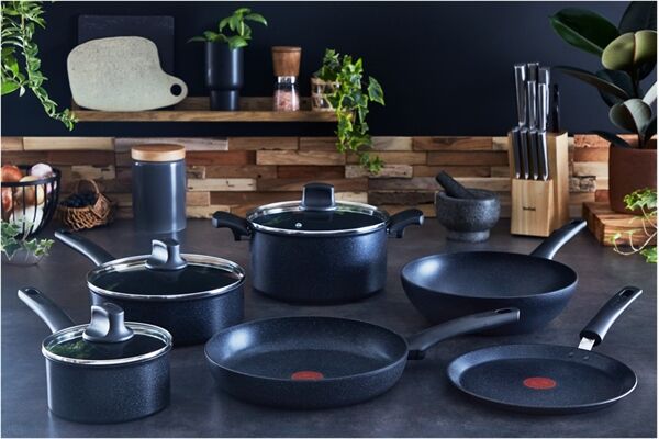 Tefal G28104 Black Stone Pfanne 24cm