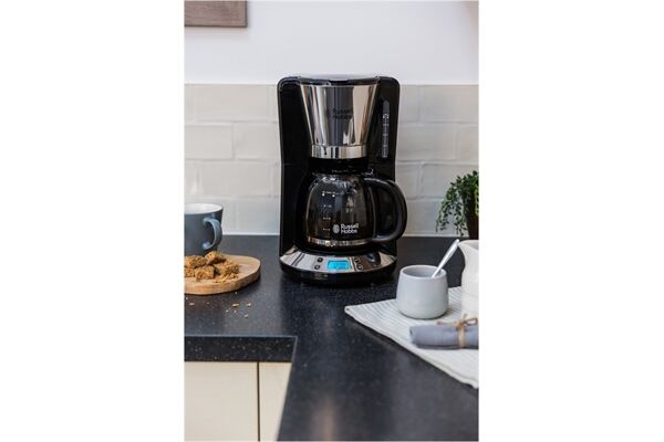 Russell Hobbs Victory Digitale Glas-Kaffeemaschin