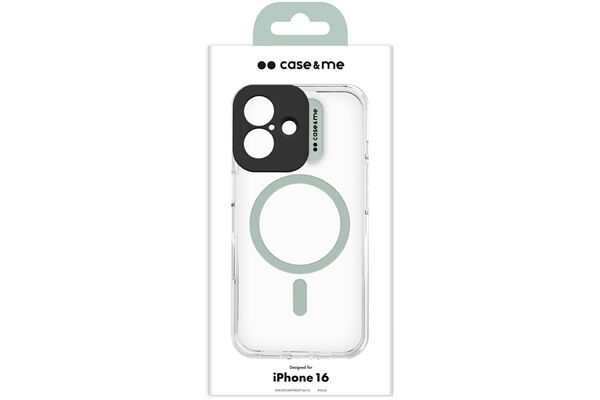 case&me Transparent Cover ür iPhone 16