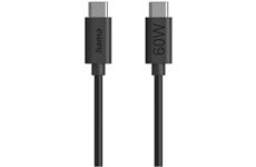 Hama USB-C > USB-C Kabel (1,2m) (schwarz)