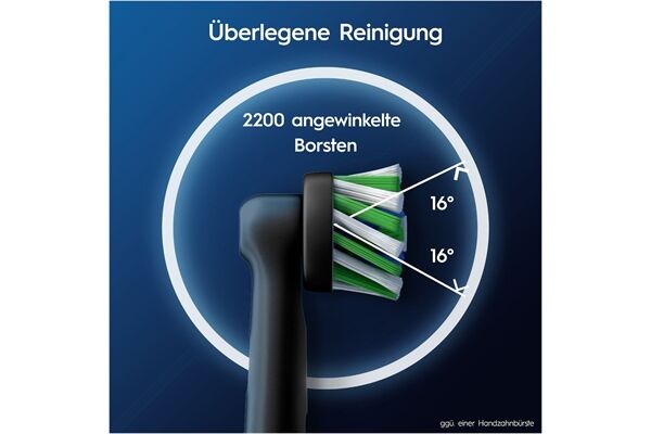 Oral-B Pro CrossAction Schwarz (4er+1)