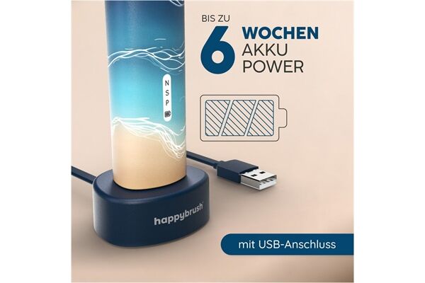 happybrush ECO VIBE 3 Ocean Starterkit