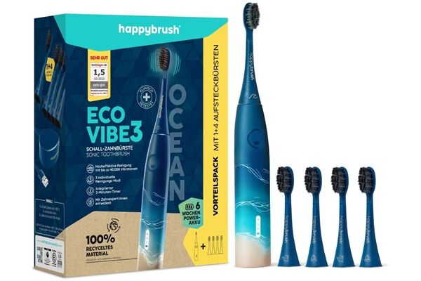 happybrush ECO VIBE 3 Ocean Starterkit